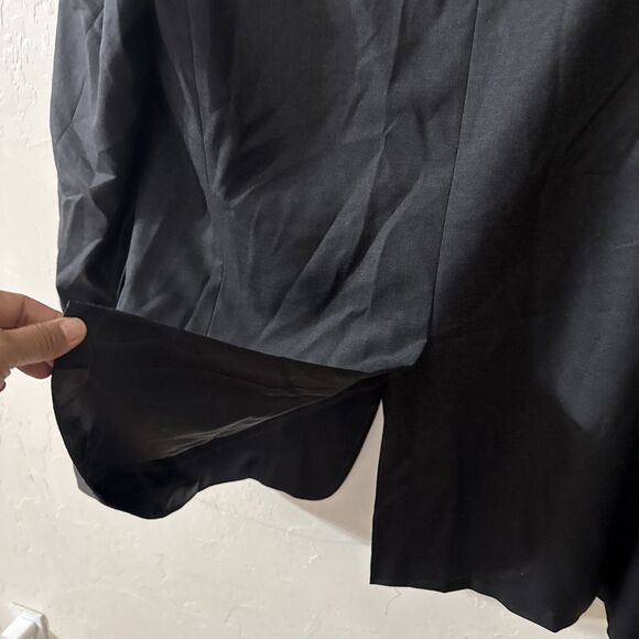 HICKEY FREEMAN Worsted Wool Bleezer Jacket Sport Coat Sz 46L UNITEHERE Union USA - Picture 6 of 8